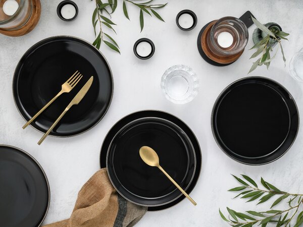 JÍDELNÍ SOUPRAVA 12dílnékamenina Creatable - Online Only nádobí, Online Only