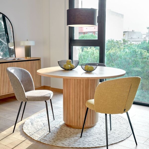 Dřevěný jídelní stůl Kave Home Licia 120 cm