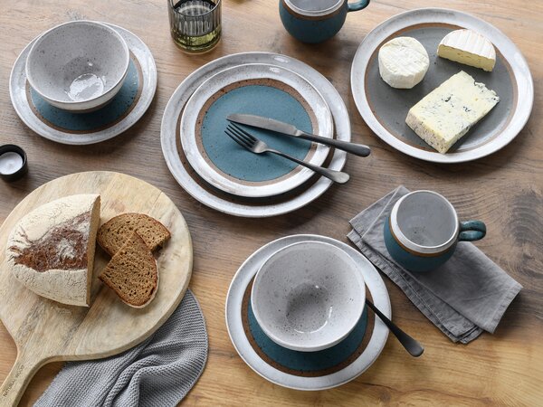 KOMBINOVANÁ SOUPRAVA 16dílné kamenina Creatable - Online Only nádobí, Online Only