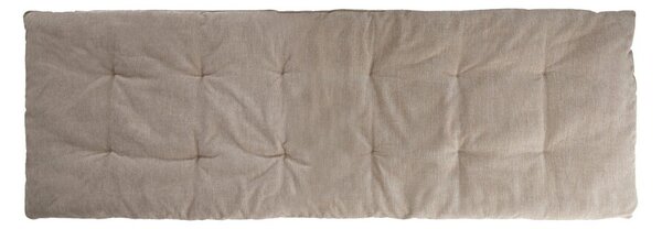 Dlouhý žinylkový polštář na pohovku hnědošedá 60x180 cm