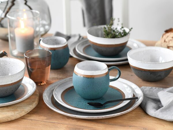 KOMBINOVANÁ SOUPRAVA 16dílné kamenina Creatable - Online Only nádobí, Online Only