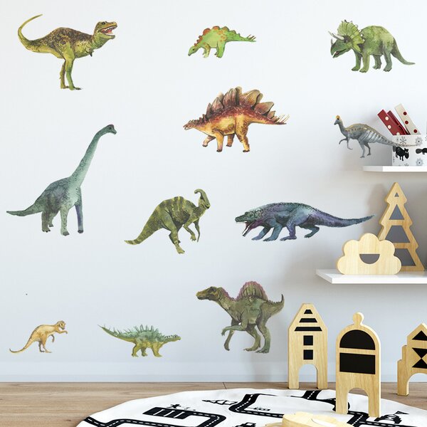Impresi Samolepka do dětského pokoje Dinosauři - 60x30 cm