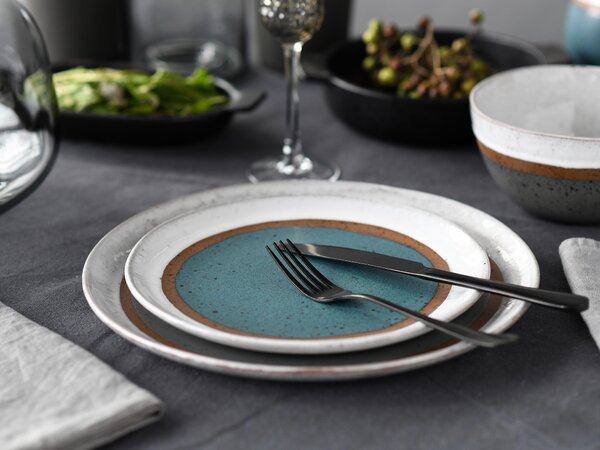 KOMBINOVANÁ SOUPRAVA 16dílné kamenina Creatable - Online Only nádobí, Online Only