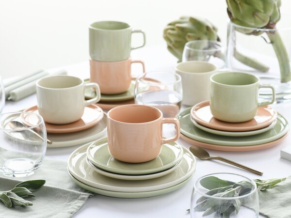 KÁVOVÁ SOUPRAVA porcelán Creatable - Online Only nádobí, Online Only
