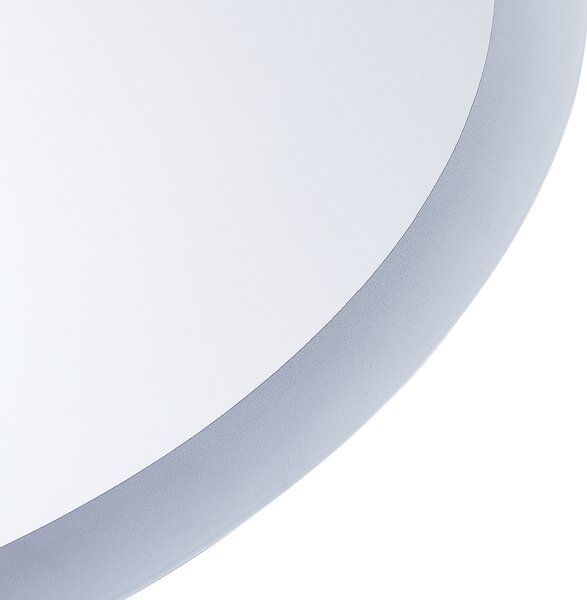 LED koupelnové zrcadlo VIRIAT 60 cm 80 cm Stříbrná