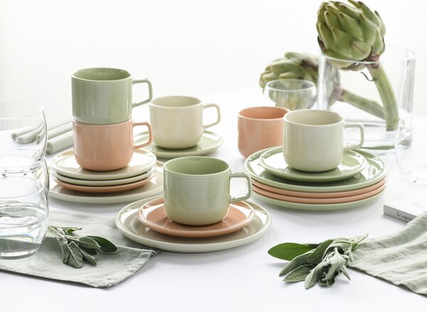 KÁVOVÁ SOUPRAVA porcelán Creatable - Online Only nádobí, Online Only