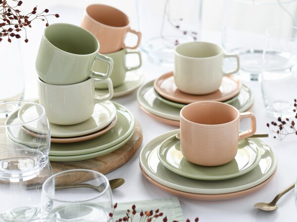 KÁVOVÁ SOUPRAVA porcelán Creatable - Online Only nádobí, Online Only