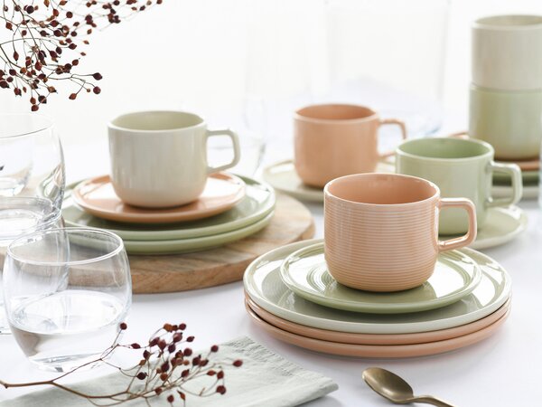 KÁVOVÁ SOUPRAVA porcelán Creatable - Online Only nádobí, Online Only