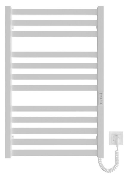 Koupelnový žebříkový radiátor HF OXFORD 170W/230V 77x53 cm bílá