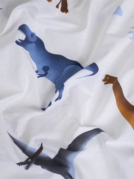 MK Lůžkoviny Bavlněný povlak na polštář Renforcé 40 x 40 cm - Dinosauři