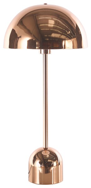 Stolní lampa MACASIA Kov Měděná