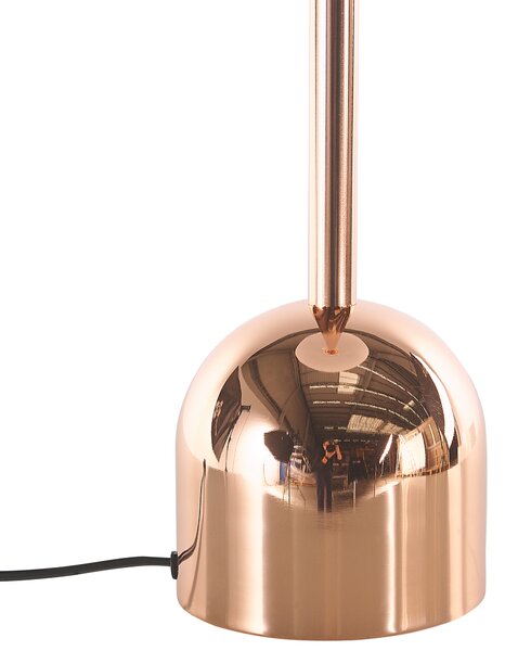 Stolní lampa MACASIA Kov Měděná