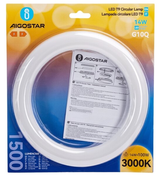 LED Zářivková trubice G10q/14W/230V 3000K - Aigostar