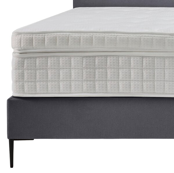 POSTEL BOXSPRING, 180/200 cm, šedá MID.YOU - Online Only postele, Online Only
