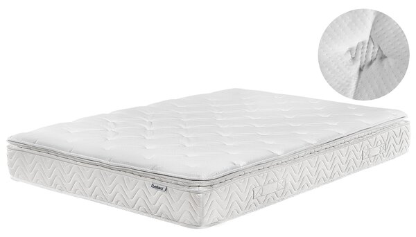 Matrace s paměťovou pěnou a taštičkovými pružinami AURA HYBRID PRO H2/3 středně tvrdá 140 x 200 cm