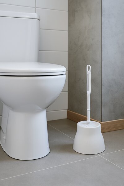 WC kartáč Lava, bílý