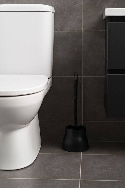 WC kartáč Lava, černá