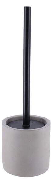 WC kartáč Signature, šedá/s černými prvky