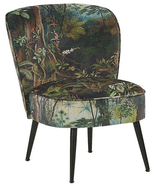 Křeslo VOSS Tkanina Tmavě zelená