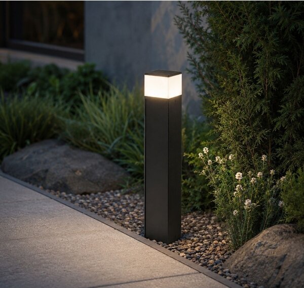Rabalux 76341 - LED Venkovní lampa se 2 zásuvkami RUSSET LED/10W/230V IP44