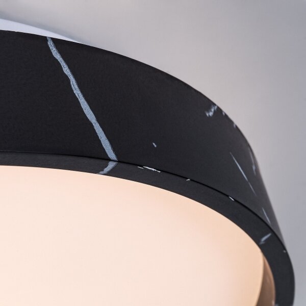 Rabalux 71517-LED Stm stropní sv TERESIA 24W/230V 3000-6500K pr. 38 cm černá+DO