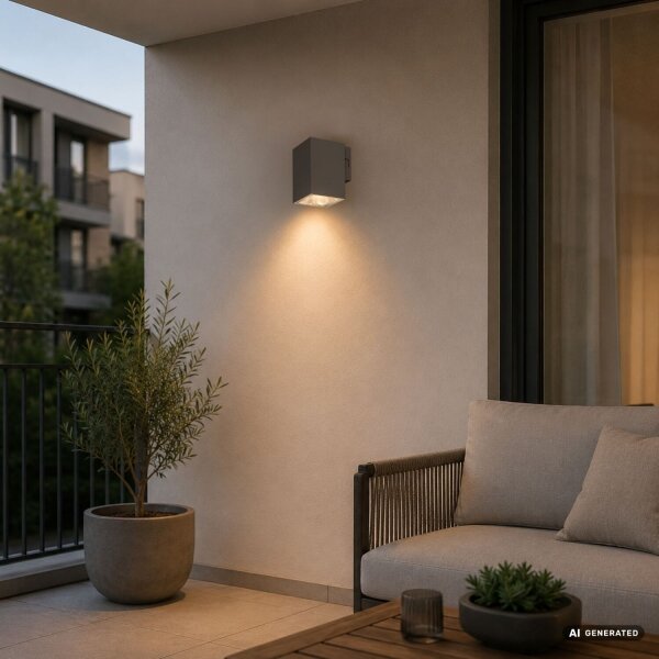 Rabalux 77216 - LED Venkovní nástěnné svítidlo URFA 9W/230V 2700/4000/6500K IP65