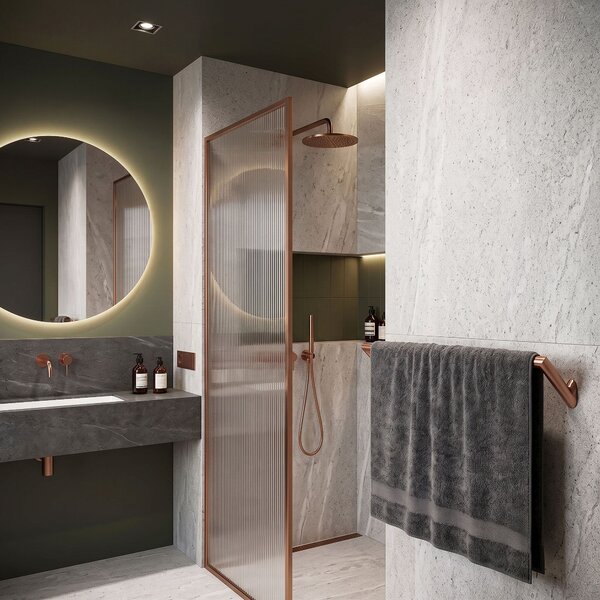 Koupelnový věšák Will Brush Copper