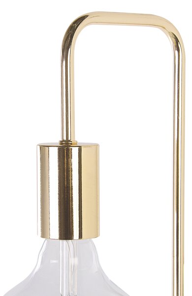 Stojací lampa SAVENA Kov Zlatá