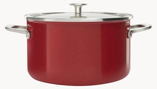 Hrnec's nepřilnavým povrchem a pokličkou Core Enamel