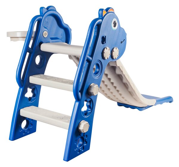 Aga4Kids Skluzavka s madlem 130 cm DS3701 Modrá