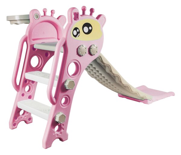 Aga4Kids Skluzavka s madlem 120 cm DS3702 Růžová