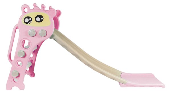 Aga4Kids Skluzavka s madlem 120 cm DS3702 Růžová