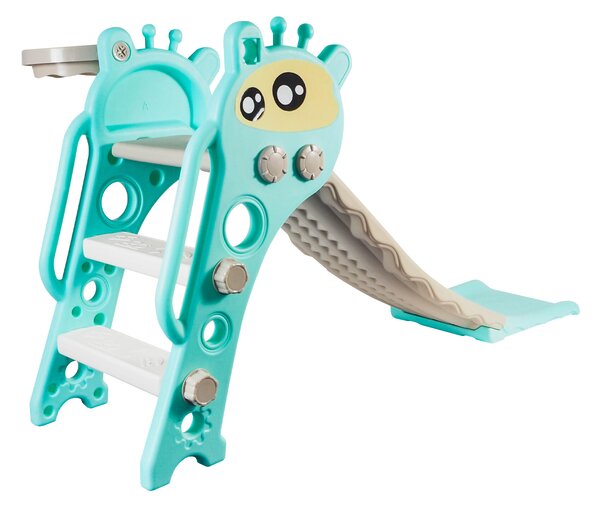 Aga4Kids Skluzavka s madlem 120 cm DS3702 Světle modrá