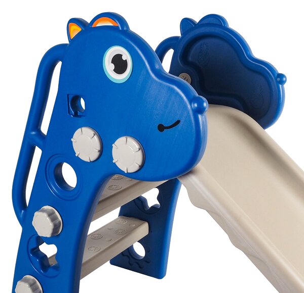 Aga4Kids Skluzavka s madlem 130 cm DS3701 Modrá