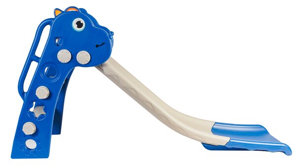 Aga4Kids Skluzavka s madlem 130 cm DS3701 Modrá