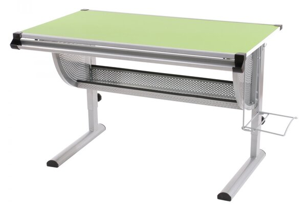 Dětský psací stůl WH6507 zelený Dekorhome