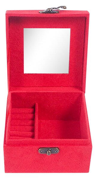 Aga Šperkovnice 12,2x12,2x8,5 cm Červená