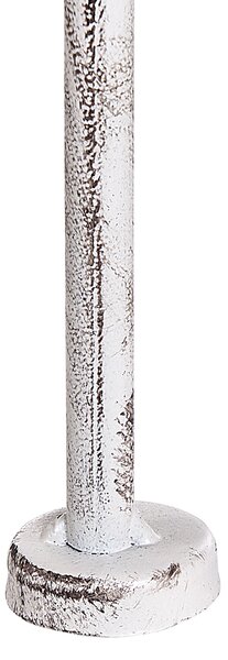 Regál s policemi PADUA 61 cm 156 cm Kov Bílá