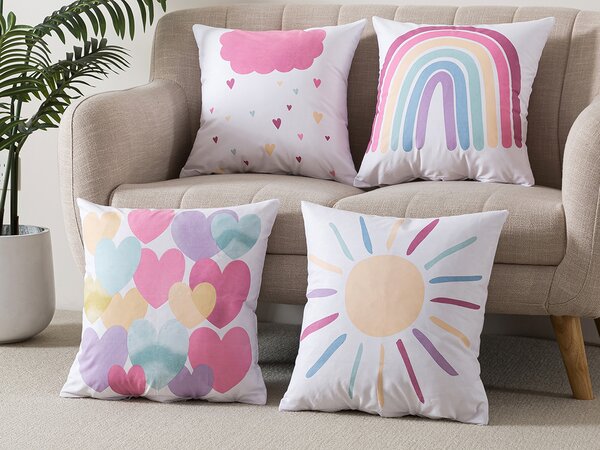 XPOSE® Set povlaků na polštář AMÁLKA 43x43 cm - set 4 ks
