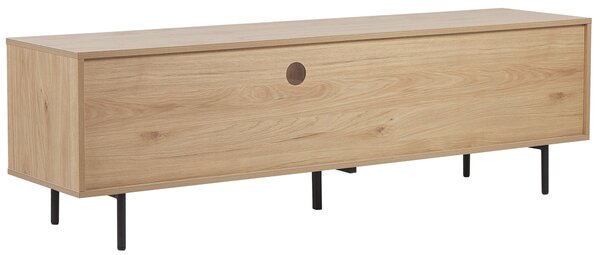 TV stolek ITACA Hnědá/Bílá