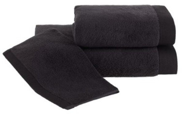 Malý ručník MICRO COTTON 32x50 cm - Černá antracit, Soft Cotton