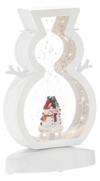 Aga Dekorativní vánoční LED lampa Sněhulák