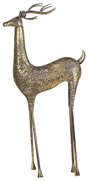 Podlahová vánoční dekorace PELLO 126 cm Sob Zlatá