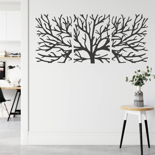 INSPIO - výroba dárků a dekorací - Vícedílný obraz na zeď - Strom do obývacího pokoje