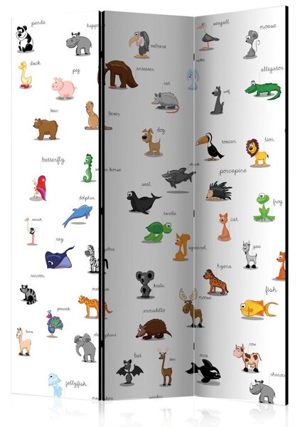 Paraván - Zvířata (pro děti) 135x172