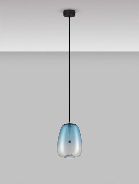 Designový lustr Oblo 1 Modrá
