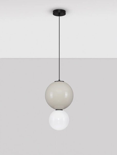 Designový lustr Noesis 25 Šedá