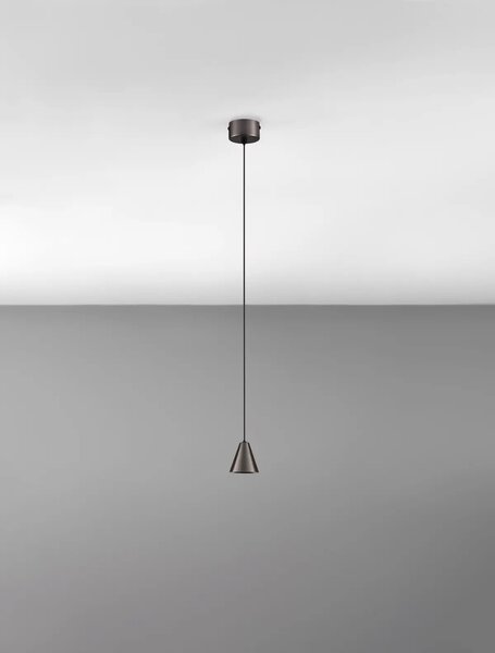 Moderní LED lustr Irmos černá