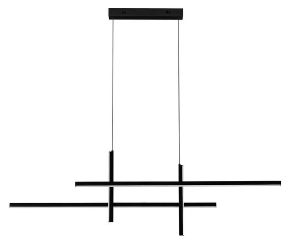 Moderní LED lustr Antama černá