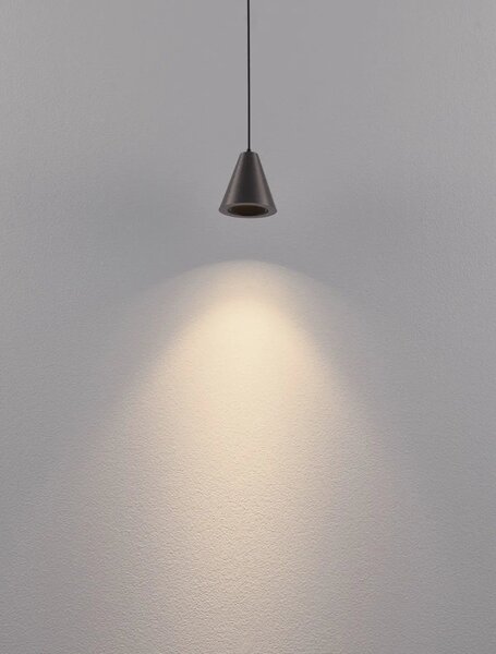 Moderní LED lustr Irmos černá